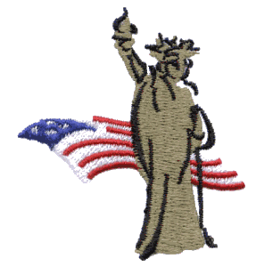 Patriotic Logo - Statue of Liberty