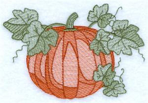 Fall Pumpkin Toile