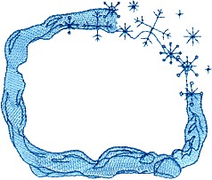 Ice/Snowflake Border
