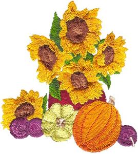 Fall Sunflower Arrangement