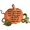 Bless Your Heart Pumpkin