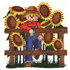 Scarecrow and Sunflowers