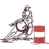 Barrel Racer Fr/Bk (Large)