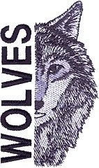 Wolves Mascot