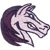 Mustang Head Mascot