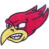 Cardinal Head Mascot