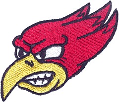 Cardinal Head Mascot