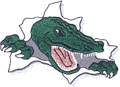 Alligator Rip Mascot