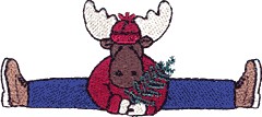 Moose/Winter/Tree Pocket Topper