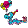 Happy Birthday snake