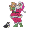 Santa is giving