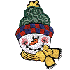 January Snowman (Appliqué)