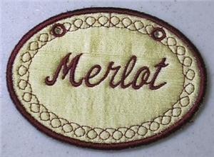 Merlot Bottle Tag