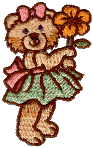 Flowergirl Bear