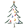 Moon Christmas Tree