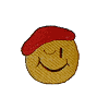 Smiley Face with Winter Hat