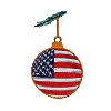Flag Ornament / larger