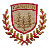 Canada Crest Appliqué
