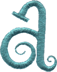 Curly Lowercase A / Regular