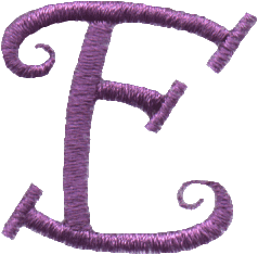 Curly Uppercase E