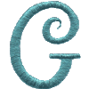 Curly Uppercase G