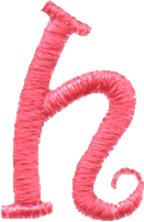 Curly Lowercase H