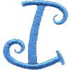Curly Uppercase I