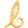 Curly Lowercase L