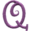 Curly Uppercase Q
