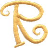 Curly Uppercase R