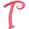 Curly Uppercase T