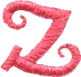 Curly Lowercase Z