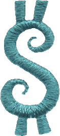 Curly Dollar Sign