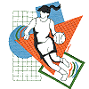 Female Basketball Graphic