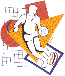 Male Basketball Graphic