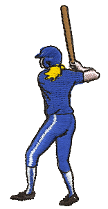 Female Baseball Player (Side)