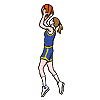 Female basketball Player (Side)