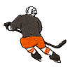 Hockey Player (Back)