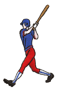 Baseball Player, swinging