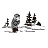 Snowy Owl Landscape (Large)