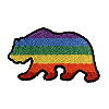 Walking Rainbow Bear