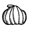 Outlined Pumpkin (Small Shading)
