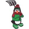 Penguin with Shovel