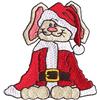 Santa Bunny Pocket Topper