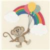 Monkey Rainbow Decor