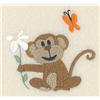 Monkey with Flower
