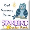 Owl Nursery Decor Design Pack