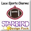 Lace Sports Charms Design Pack