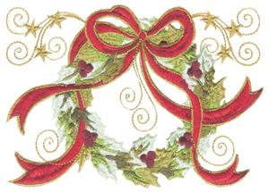 Christmas Wreath (5x7)
