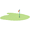 Large Golf Green
